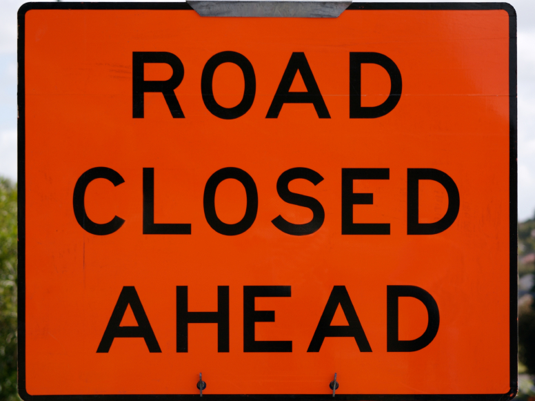 Road Closed Sign detail image