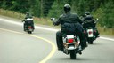 Motorcycles on highway thumbnail image