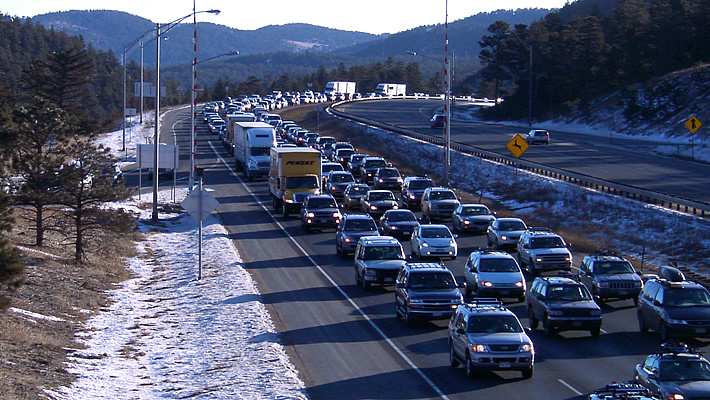 I-70 West Traffic at Floyd Hill detail image