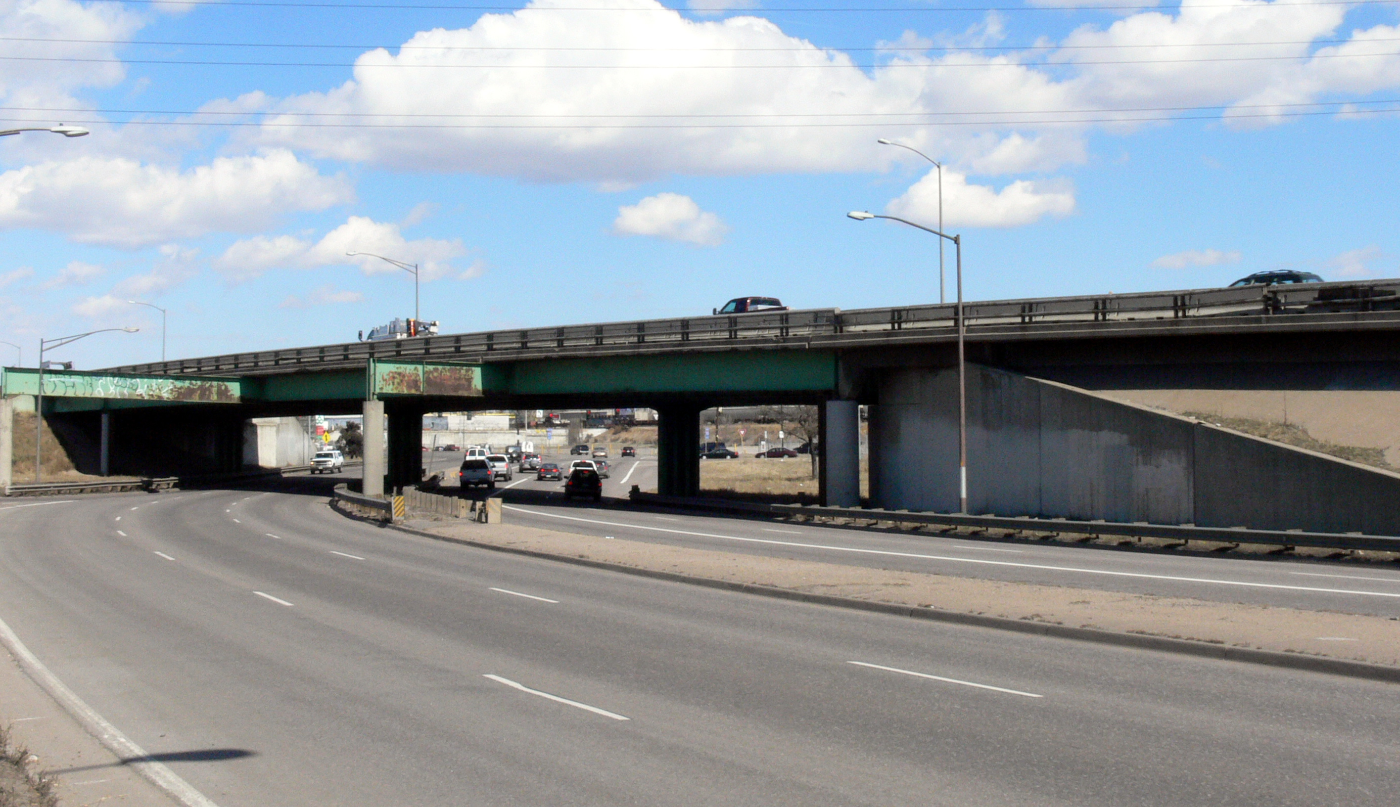 I-25 over Santa Fe detail image