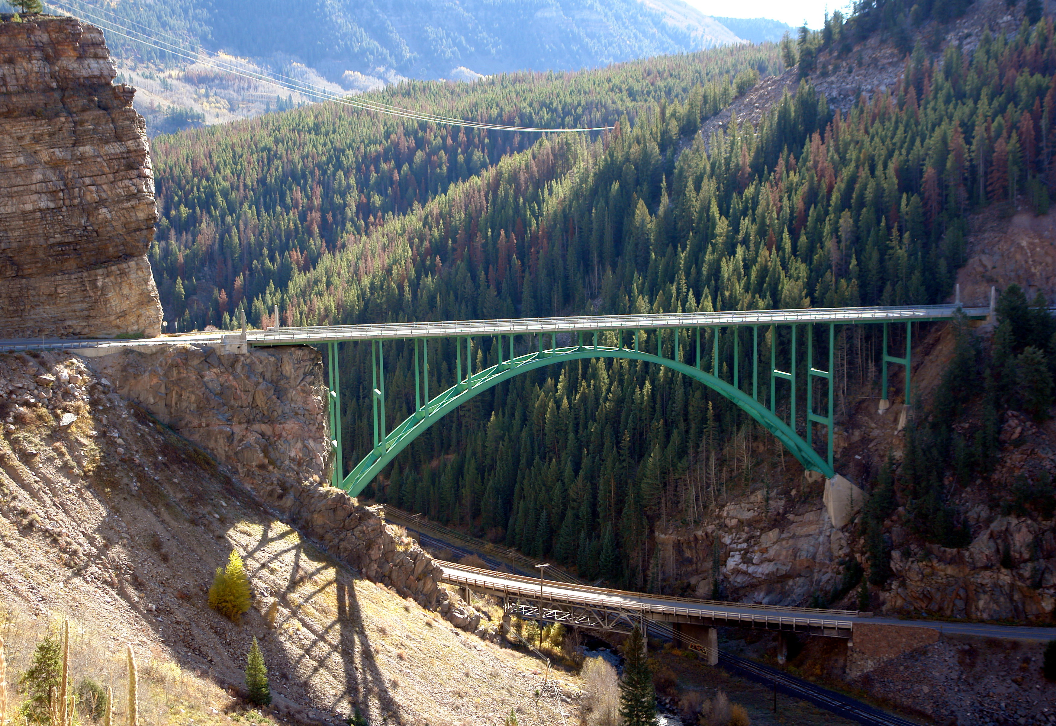 Red Cliff Bridge Colorado detail image