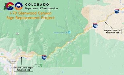 I-70 Map