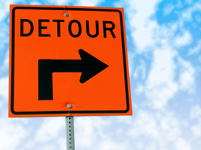 Detour Sign detail image