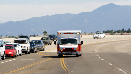 Ambulance on Highway detail image