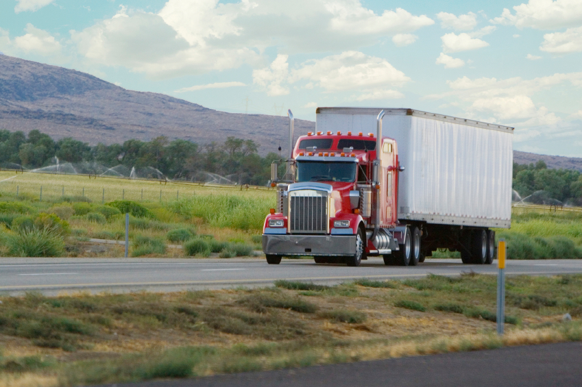 Truck on Highway detail image