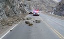 Rock fall on US 6 thumbnail image