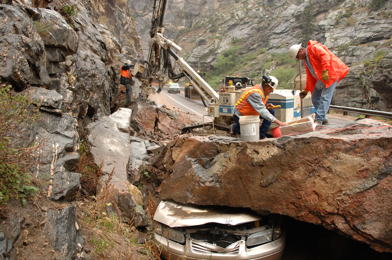 Rockslide detail image