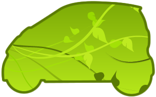 Hybrid Car Silhouette detail image