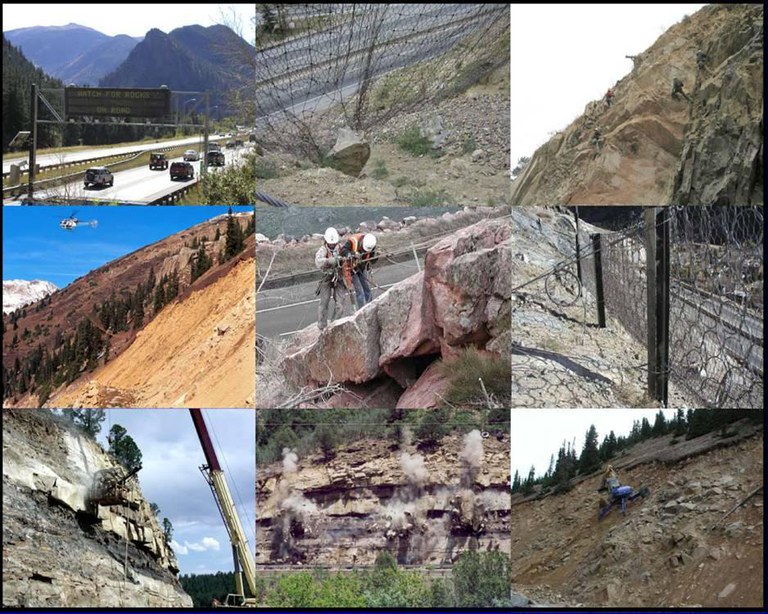 Rockfall Collection of rockfall related photos.