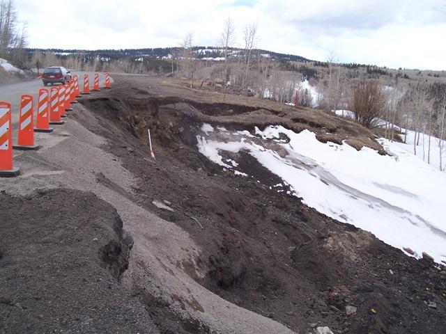 SH65 Grand Mesa Slide