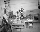 Vintage photograph of the soils lab. thumbnail image