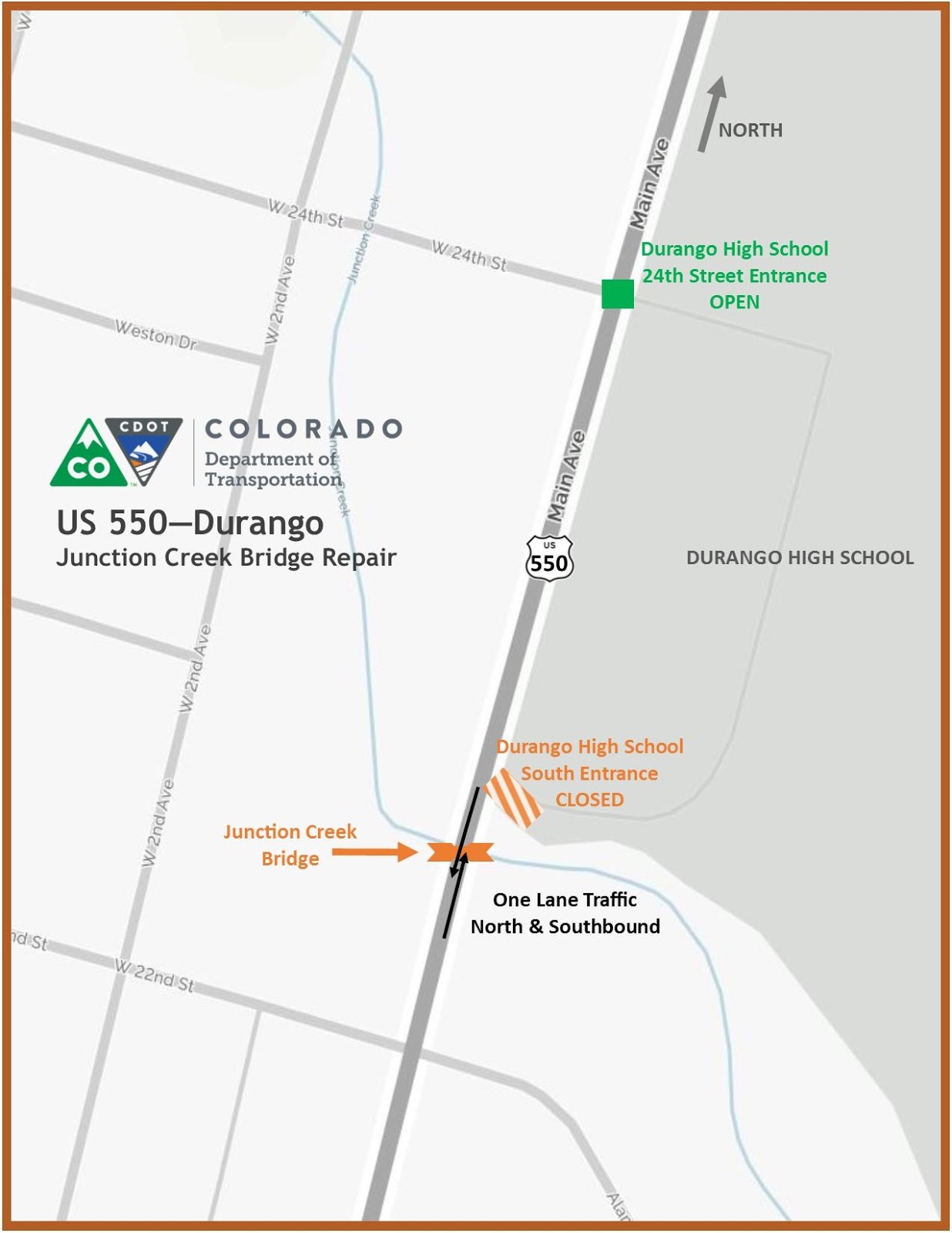 Junction Creek Bridge Repairs detail image