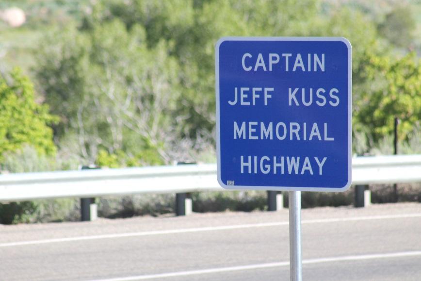 Jeff Kuss Memorial Highway.jpg detail image