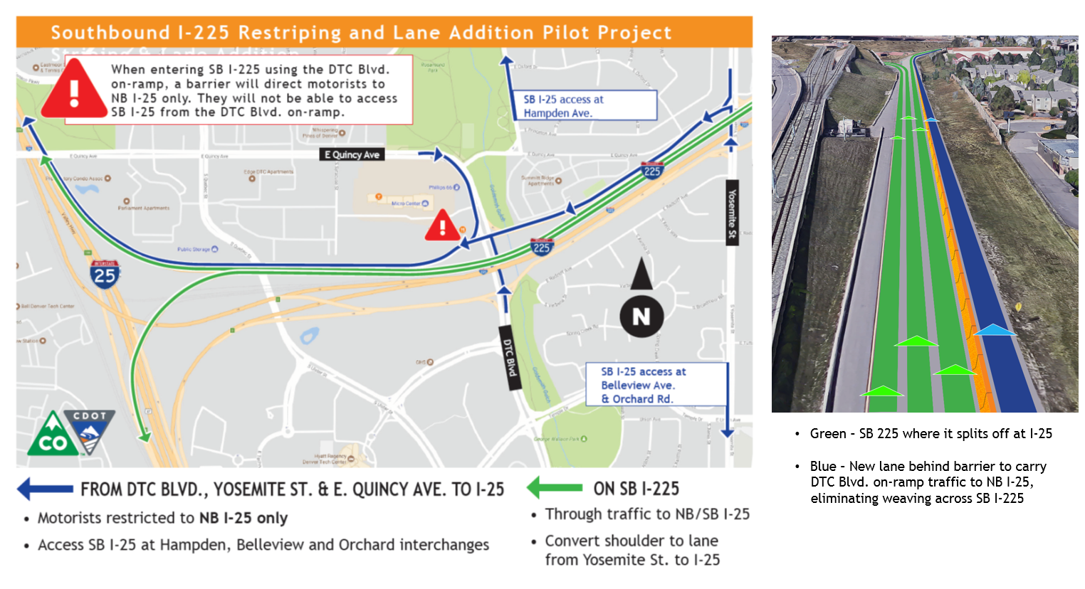 I-225 striping project detail image