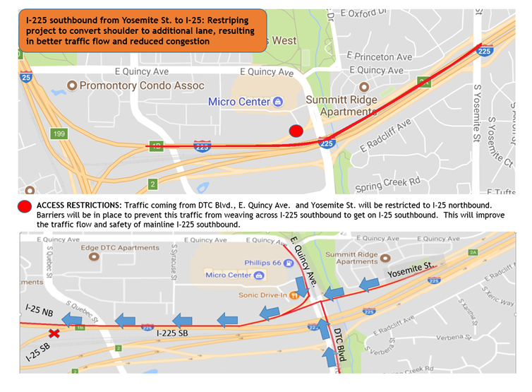 I-225 project map detail image