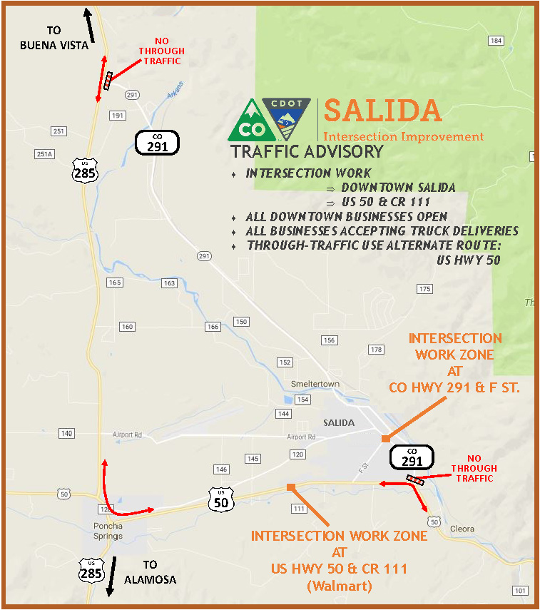 Salida Map No Through Traffic on CO 291.jpg detail image