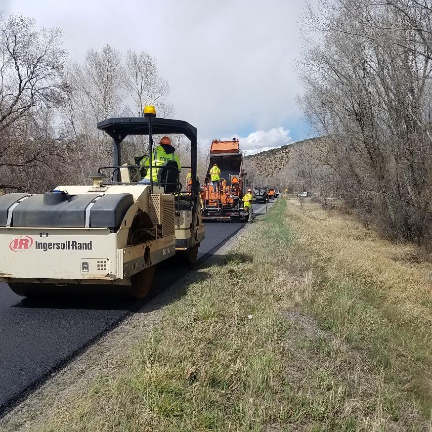 Paving US 550 from Montrose - Ridgway detail image