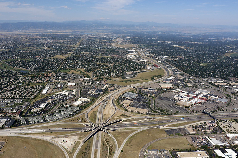 C-470 Express Lanes Aerial