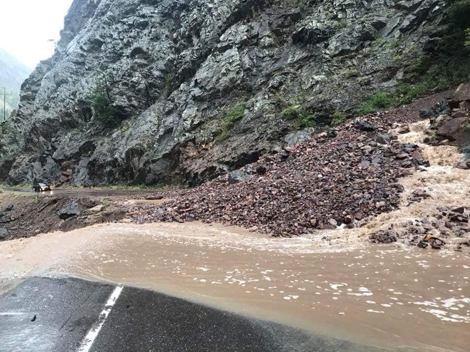 US 550 Closed