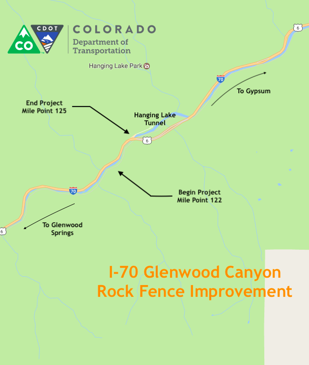 I-70 Glenwood Canyon Rock Fence Improvement