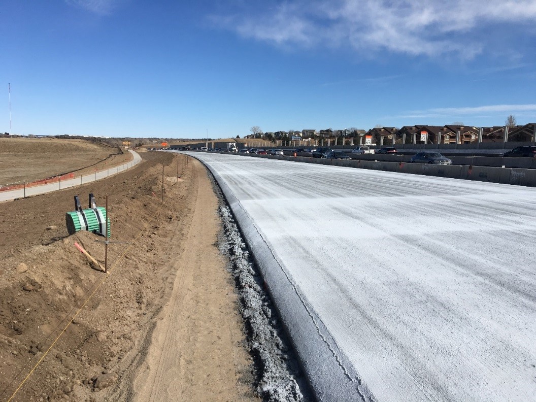 New Pavement C-70 Express Lanes