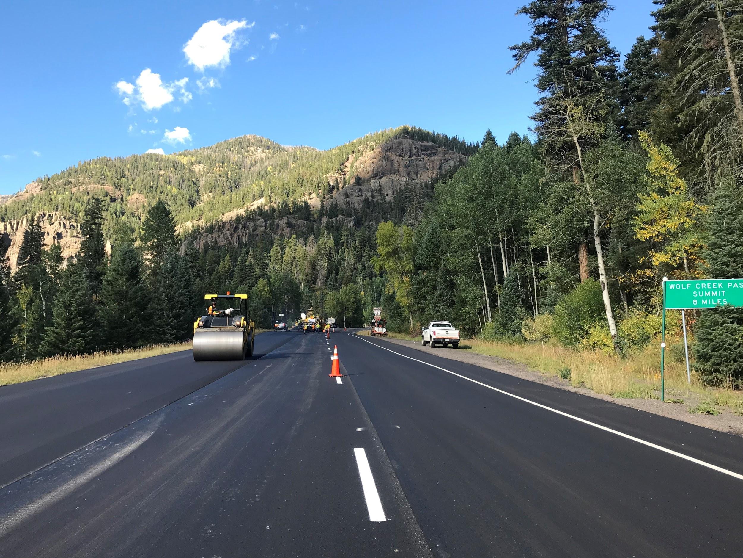 55,000 tons of new asphalt on US 160.jpg 55,000 tons of new asphalt on US 160.jpg