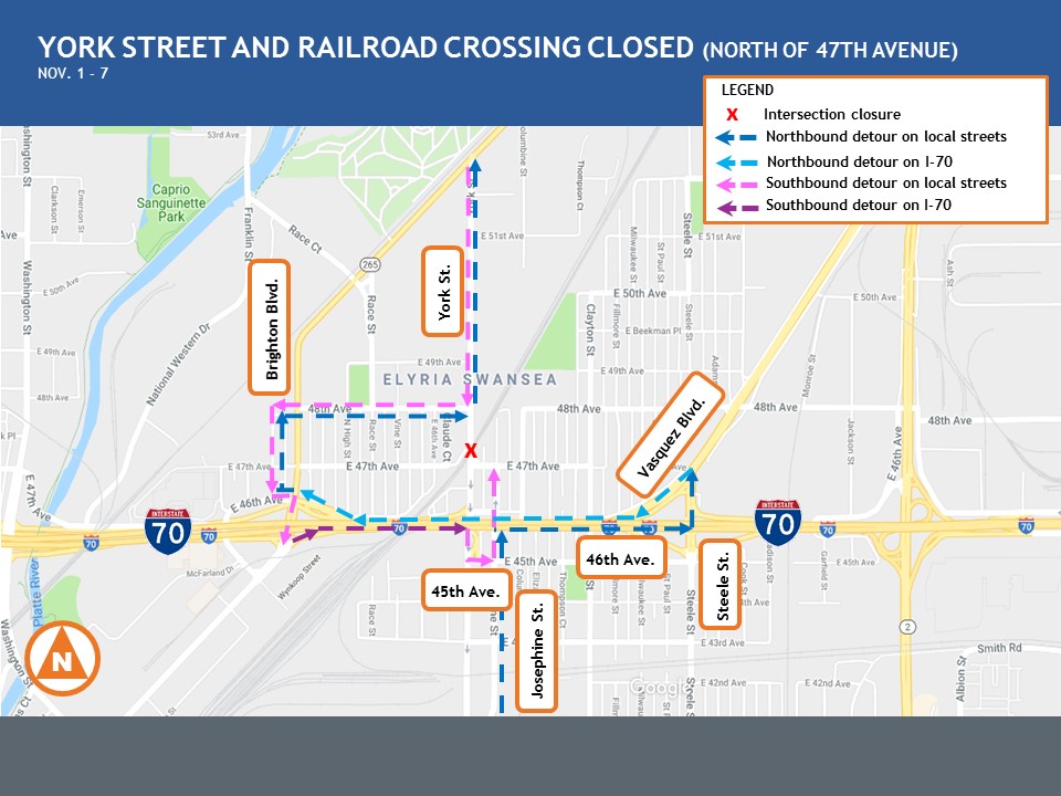 Central 70 York Street & Railroad Crossing.jpg Central 70 York Street & Railroad Crossing.jpg