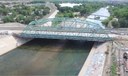 New traffic pattern Santa Fe Avenue at the Green Truss Bridge thumbnail image