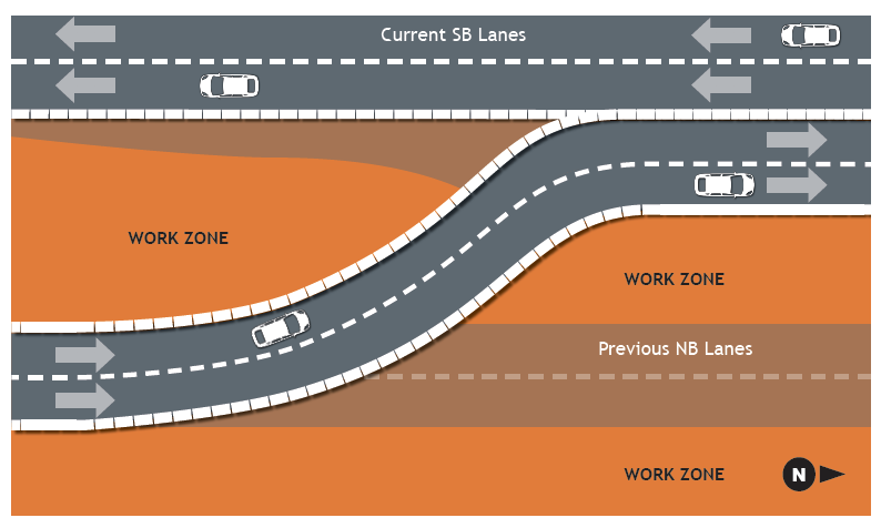 I-25 Gap Traffic Pattern 7-18-19.png detail image