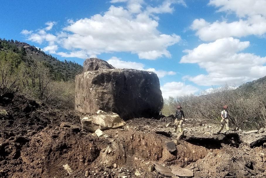 Rock slide Rock slide