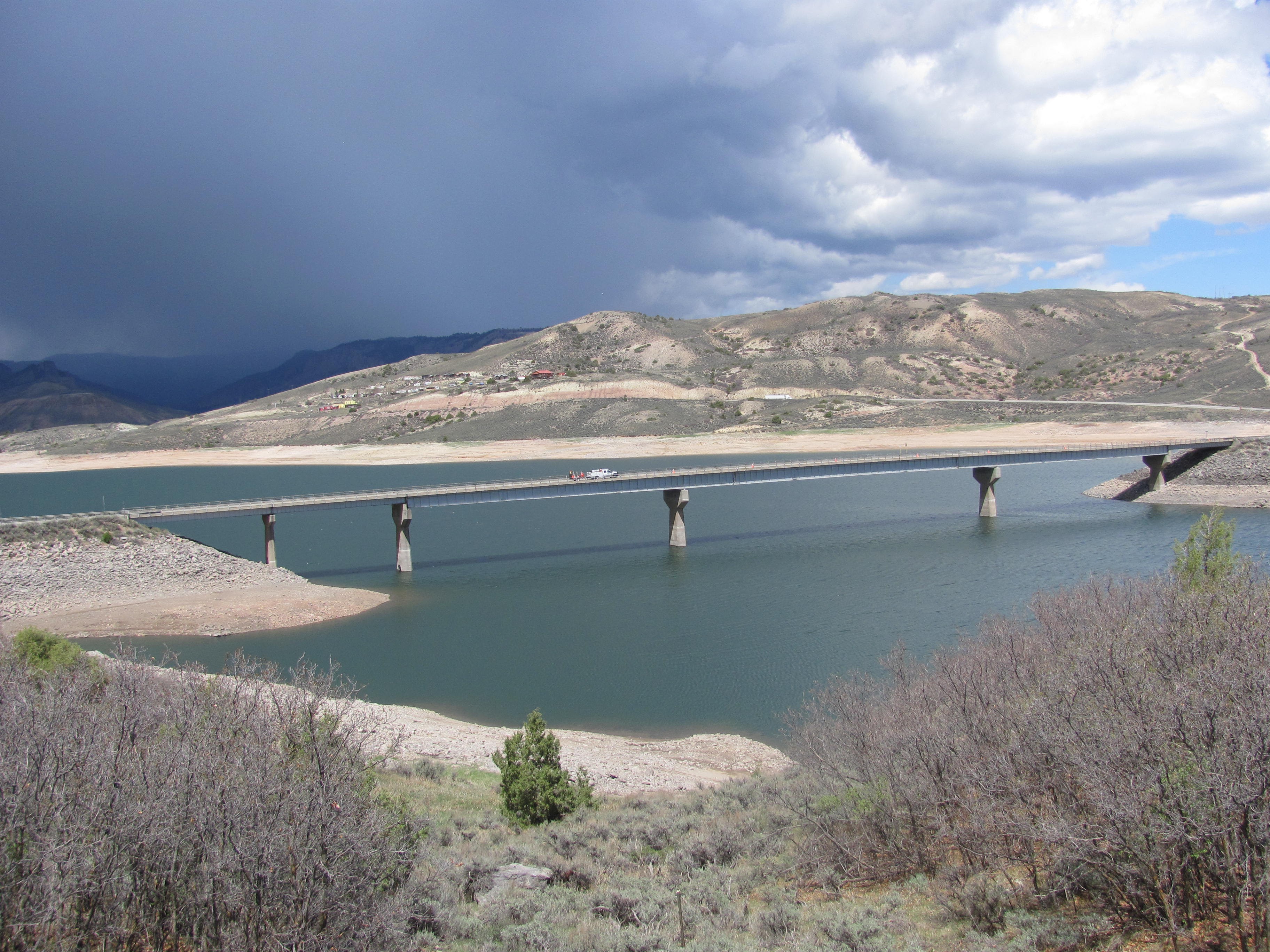 Blue Mesa Reservoir bridge detail image