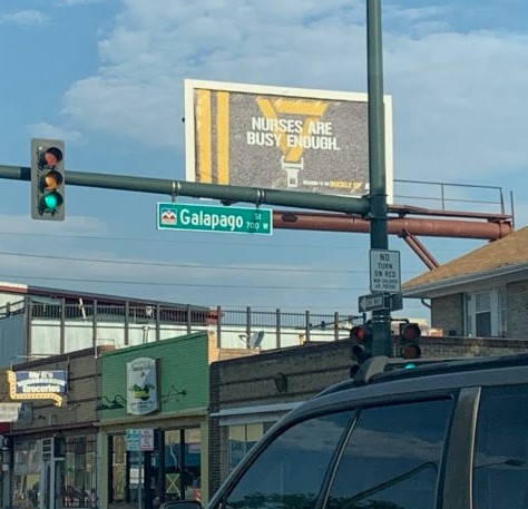 Nurses are Busy Enough billboard - Click it or Ticket detail image