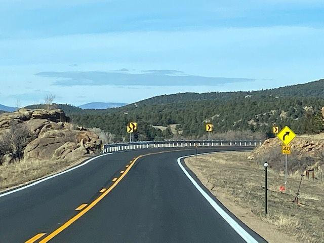 Overlay project completed roadway on CO 69 from Westcliffe to Hillside detail image