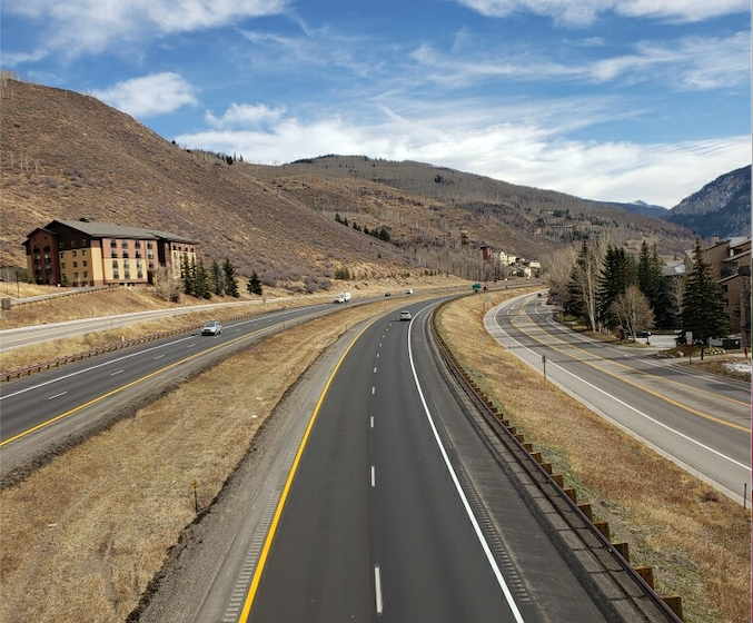 New Surface on Vail Pass