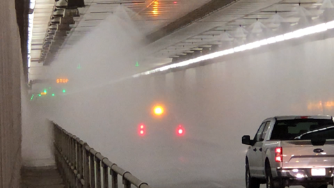 Eisenhower Johnson Memorial Tunnel Fire Suppression System detail image