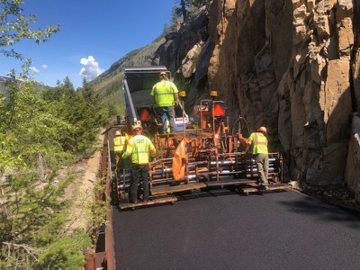 Independence Pass Paving