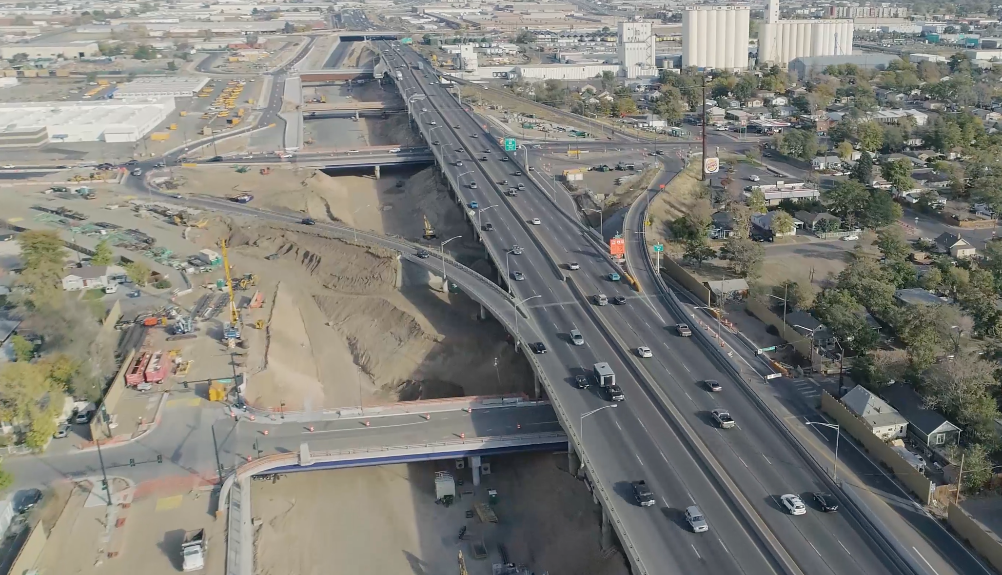 I-70 at Steele looking east on Oct. 18, 2020 detail image