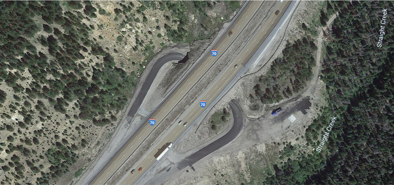 I-70 structure earth view detail image
