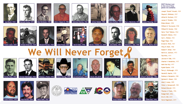 CDOT Remembrance Day photos - We Will Never Forget detail image