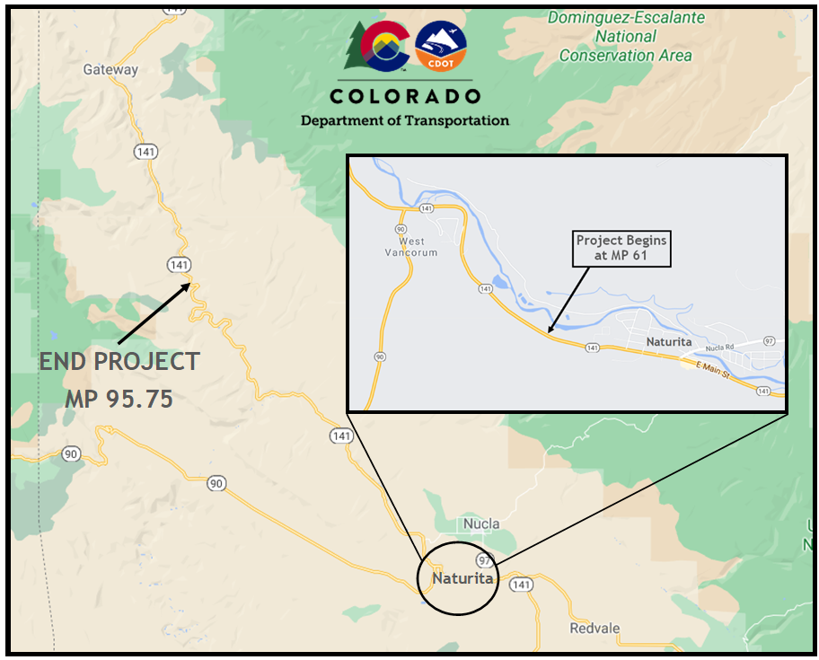 Project Map in Naturita detail image
