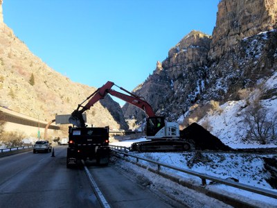 Glenwood Canyon Rockfall Work