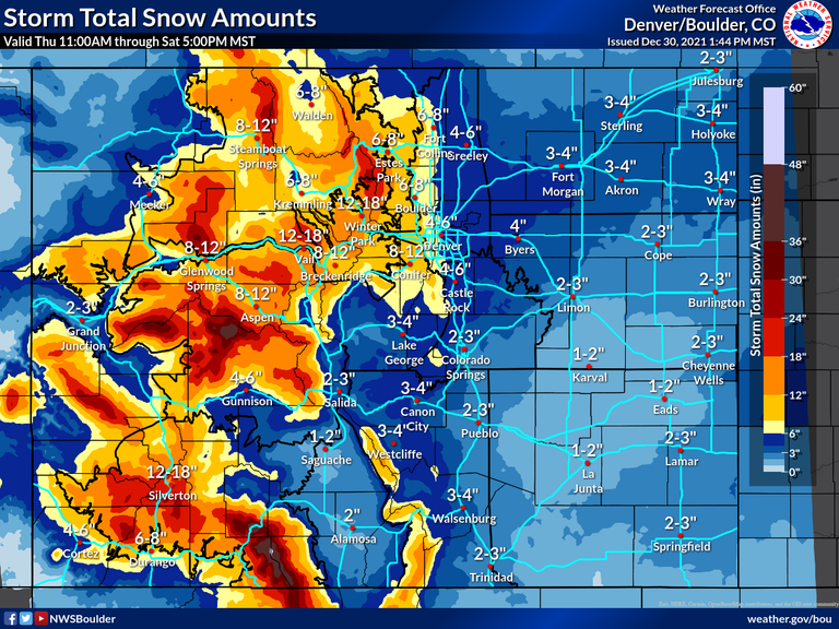 Storm map