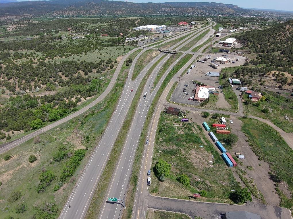 I-25 Exit 11 aerial view detail image
