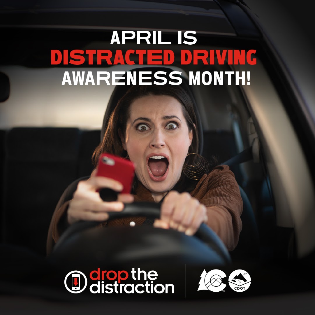 April is Distracted Driving Awareness Month 2021 detail image