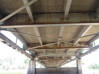 View from under a bridge in the Adopt-a-Bridge program detail image