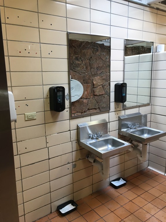 I-70 Summit Eagle Rest Area Indoor Bathroom Sinks