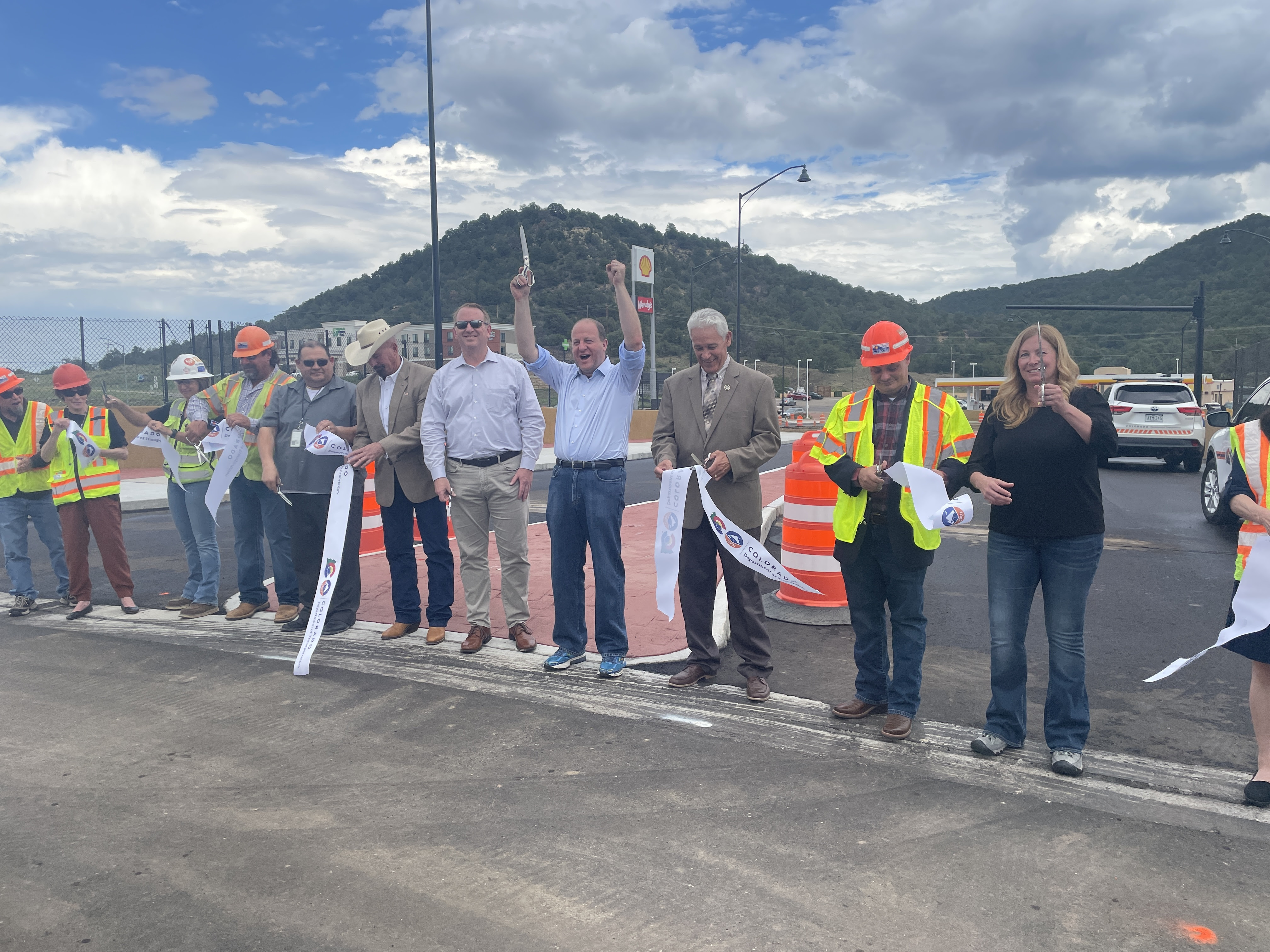 Ribbon Cutting in Trinidad with Governor Polis detail image