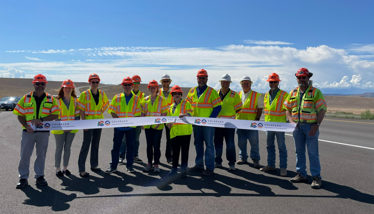 US 50 Delta Repair Project Ribbon Cutting