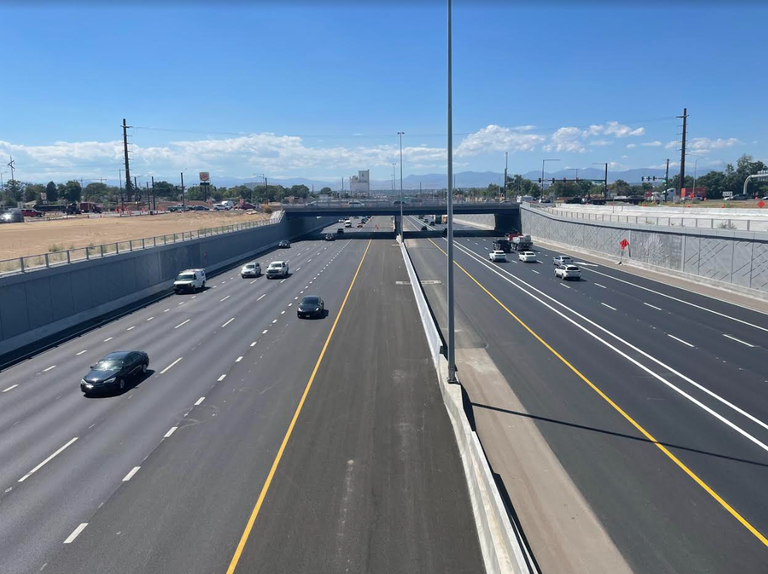 I-70 Eastbound in Denver