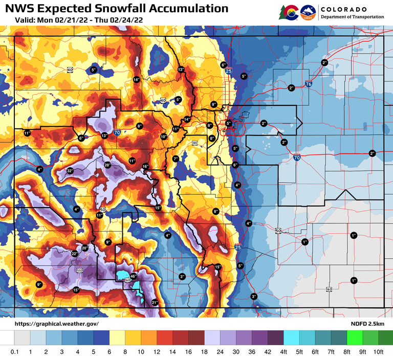 Weather map